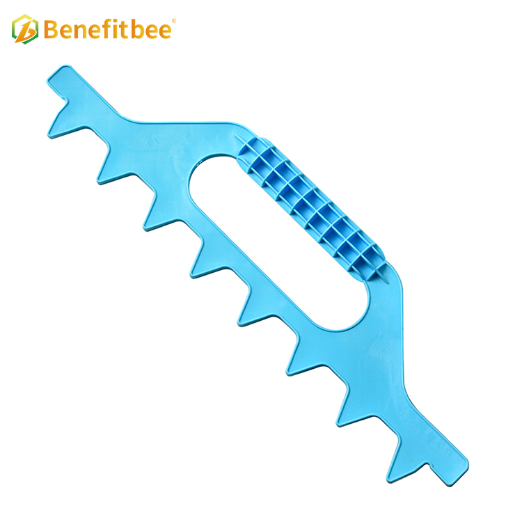 Beekeeping equipment plastic 7 bee frame spacing tools with good price