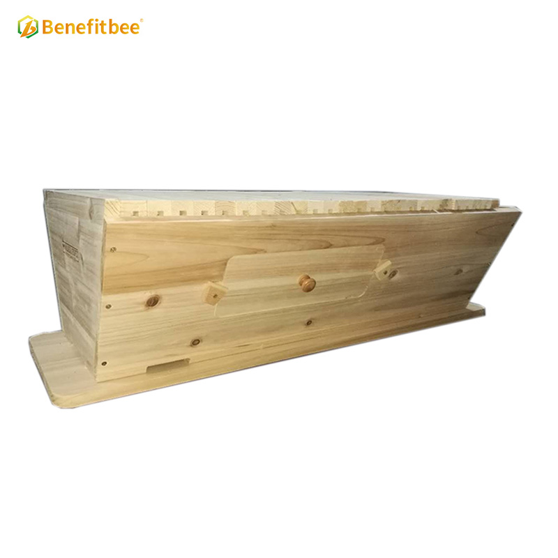 OEM factory African style wooden top bar hive beekeeping hive