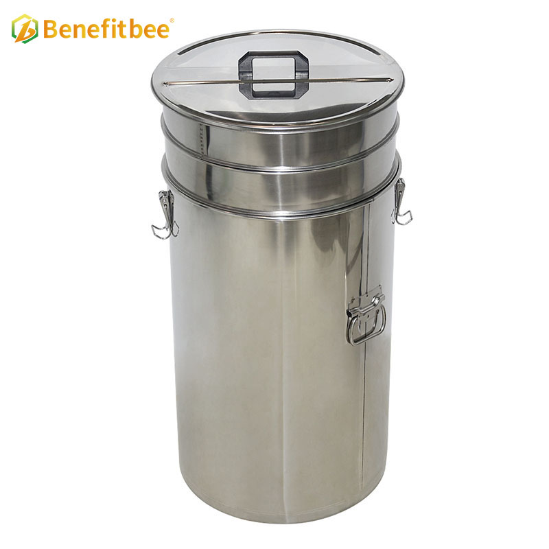 Beekeeping equitment double layer filter 304 Stainless Steel honey tanks honey pail