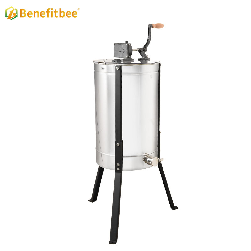 Honey processing machine honey centrifuge 2 frames manual honey extractor